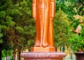 Raja Ali Haji berada di Magtymgyly Pyragy Park, "berdiri" di antara 24 patung perunggu pahlawan literatur, penyair, dan pemikir ternama dari berbagai negara di dunia