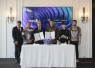Sesi penandatangan kesepakatan kerja sama yang dilakukan oleh CEO NeutraDC Group Andreuw Th.A.F (ketiga dari kanan) dan Chairman & CEO Gorilla Technology Jay Chandan (ketiga dari kiri), disaksikan langsung oleh Komisaris NeutraDC Nxera Batam Cyndi Pei (kedua dari kanan), Group CTO Gorilla Technology Rajesh Natarajan (paling kiri), yang digelar di Bangkok, Thailand, pada bulan Mei 2026 lalu