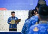 Menteri Pendidikan Dasar dan Menengah (Mendikdasmen), Abdul Mu’ti, melantik Pegawai Negeri Sipil (PNS) dan Pejabat Fungsional di lingkungan Kementerian Pendidikan Dasar dan Menengah (Kemendikdasmen) di Plaza Insan Berprestasi, Jakarta, Senin (8/6)