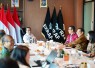 Menteri Ekonomi Kreatif, Teuku Riefky Harsya, menerima audiensi dari Bursa Efek Indonesia (BEI) di Kantor Kementerian Ekraf, Jakarta, Selasa (9/6/2026)