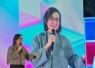 Wakil Menteri Ekonomi Kreatif, Irene Umar, memberi sambutan sekaligus membuka festival TikTok ForYouBeauty 2026 di Senayan City, Jakarta, Jumat (12/6/2026).