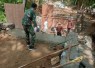 Terus Kebut Pembuatan Jembatan Garuda Tahap V Di Pacitan, Babinsa Punung Kawal Progres Pembangunan