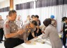 Komitmen Bersih Narkoba, Kapolres Situbondo Jalani Tes Urine bersama PJU dan Kapolsek Jajaran