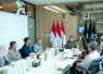 Menteri Ekonomi Kreatif, Teuku Riefky Harsya, menerima audiensi dari Ruang Film Pacitan di Kantor Kementerian Ekonomi Kreatif, Jakarta, Selasa (23/6/2026)