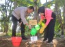 Polres Probolinggo Tanam Puluhan Pohon Kado Hari Bhayangkara ke - 80