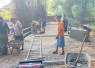 Desanya Ada Proyek Pembangunan Jembatan Garuda, Warga Antusias Kerja Gotong Royong