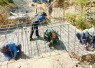 Progres Jembatan Sungai Dhedem Tegalombo Mulai Tahap Perakitan Besi Pondasi Tiang Pylon
