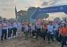 Ribuan peserta memadati kawasan Alun-Alun Kidul, Daerah Istimewa Yogyakarta, Minggu (19/7/2026)