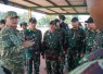Panglima Divisi Infanteri 1 Kostrad, Mayjen TNI Ahmad Fikri Musmar, S.E., M.H.I., mendampingi Panglima Komando Gabungan Wilayah Pertahanan (Pangkogabwilhan) I, Letjen TNI Kunto Arief Wibowo