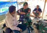 Yonarmed 12 Kostrad Laksanakan Yankes di Pesisir Pantai Motaain