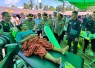 Kapolri Jenderal Pol. Listyo Sigit Prabowo saat meninjau langsung lokasi terdampak dan pengungsian di Kabupaten Manggarai dan Kabupaten Manggarai Timur, Selasa (18/8/2026)