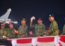 Panglima TNI Jenderal TNI Agus Subiyanto bersama Presiden RI Prabowo Subianto menghadiri Karnaval Bersatu meriahkan perayaan HUT ke-81 Kemerdekaan Republik Indonesia