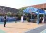 Kapolres Kendal AKBP Ratna Quratul Ainy, S.I.K., M.Si. turun langsung menjadi Inspektur Upacara sekaligus memberikan pembinaan kepada pelajar di SMK Bina Utama Kendal, Senin (24/8/2026)