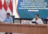 Sekretaris Jenderal (Sekjen) ATR/BPN, Dalu Agung Darmawan, saat konferensi pers di Badan Komunikasi (Bakom) Pemerintah Republik Indonesia, Jakarta