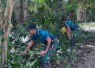 Yonarmed 12 Kostrad Bersihkan Jalan Perbatasan, Wujud Nyata Kepedulian kepada Masyarakat