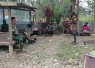 Komsos Koramil 1710-03/Kuala Kencana Dan Syukuran Selesainya Pembangunan Jembatan Garuda