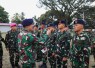 Dankodaeral IX Cek Kesiapan Prajurit Jelang Open Turnamen Selam dan Fun Run HUT ke-81 TNI