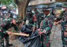 Kodim 0315/Tanjungpinang Gelar Karya Bhakti Bersihkan Pasar Bintan Center