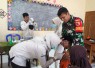 Babinsa Dampingi BIAS di MI Mambaul Ulum, Dorong Anak Sehat dan Terlindungi Sejak Dini