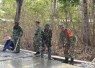 Pastikan Pembangunan Berjalan, Dandim Klaten Pantau Sasaran Betonisasi TMMD Reguler ke-130