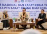 Wakil Menteri Dalam Negeri (Wamendagri) Bima Arya Sugiarto saat menghadiri Seminar Nasional dan Rapat Kerja Tahunan Badan Kerja Sama (BKS) Perguruan Tinggi Negeri (PTN) Barat Bidang Ilmu Sosial di Universitas Lampung, Jumat (17/4/2026)