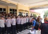 Polres Aceh Singkil Kawal Aksi Buruh di Kantor Bupati