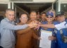 Buruh Demo di Kantor Bupati Aceh Singkil