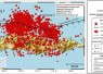 Ribuan gempa susulan tercatat pascagempa magnitude (M)7,7 yang mengguncang wilayah Flores, Provinsi Nusa Tenggara Timur