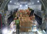 Distribusi bantuan melalui jalur udara pada hari keenam belas mencapai 21,065 ton menggunakan pesawat TNI AU.