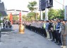 Personel Polres Madiun Kota bersama unsur lintas sektor melaksanakan patroli siaga sebagai upaya menjaga keamanan dan memastikan situasi kamtibmas di wilayah tetap aman dan kondusif.