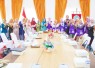 Foto bersama usai verifikasi dan wawancara Posyandu Bidang Kesehatan Berprestasi Tingkat Pusat Tahun 2026 di Gedung PKK Provinsi Kepulauan Riau, Rabu (23/9/2026).